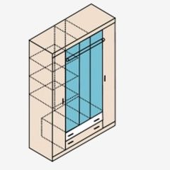 НИКА Н13 Шкаф для одежды в Елабуге - elabuga.mebel24.online | фото 5