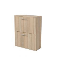 Обувница 2 секции (дуб сонома) в Елабуге - elabuga.mebel24.online | фото