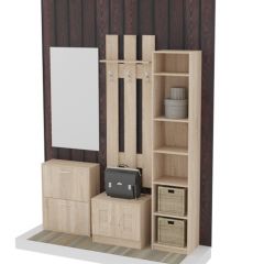 Обувница 2 секции (дуб сонома) в Елабуге - elabuga.mebel24.online | фото 4