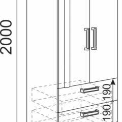 Подростковая Волкер (модульная) в Елабуге - elabuga.mebel24.online | фото 17