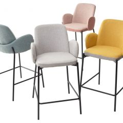 Полубарный стул NYX (H=65cm) VF113 светлая мята / VF115 серо-зеленый М-City в Елабуге - elabuga.mebel24.online | фото 2