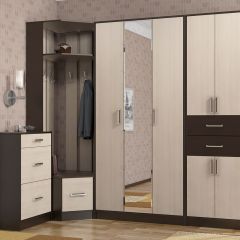 Прихожая ДИАНА-4 сек №11 (Венге/Дуб молочный) в Елабуге - elabuga.mebel24.online | фото 3