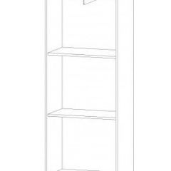 ИНФИНИТИ Прихожая Шкаф-пенал (ясень шимо комб.) в Елабуге - elabuga.mebel24.online | фото 2