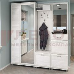 Прихожая Мелисса композиция 1 (Снежный ясень) в Елабуге - elabuga.mebel24.online | фото