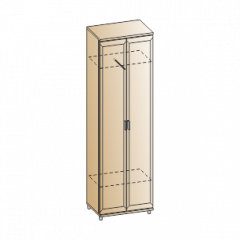 Прихожая Мелисса композиция 11 (Гикори Джексон светлый) в Елабуге - elabuga.mebel24.online | фото 6