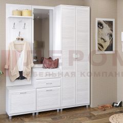 Прихожая Мелисса композиция 11 (Снежный Ясень) в Елабуге - elabuga.mebel24.online | фото