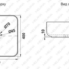 Раковина MELANA MLN-78110 в Елабуге - elabuga.mebel24.online | фото 2
