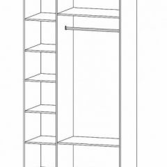 ГАММА Шкаф 3-х створчатый в Елабуге - elabuga.mebel24.online | фото 2