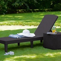 Шезлонг Джайпур (Jaipur Sun lounger) виски-коричневый в Елабуге - elabuga.mebel24.online | фото 2