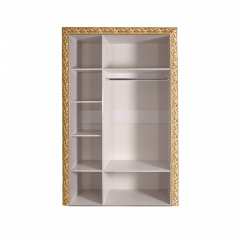 Шкаф 3-х дв.Тиффани Premium черная/золото (ТФШ1/3(П) в Елабуге - elabuga.mebel24.online | фото 2