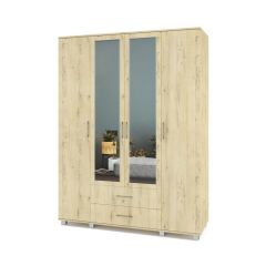 ЕВА Шкаф 4-х дверный Е43 в Елабуге - elabuga.mebel24.online | фото 5