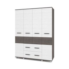 ВИОРА Шкаф 4-х дверный В43 в Елабуге - elabuga.mebel24.online | фото