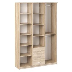 Шкаф комбинированный Дуэт Люкс с зеркалом в Елабуге - elabuga.mebel24.online | фото 3
