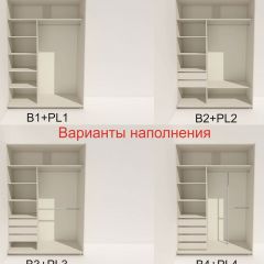 Шкаф-купе 1400 серии SOFT D6+D4+B2+PL2 (2 ящика+1штанга+1 полка) профиль «Капучино» в Елабуге - elabuga.mebel24.online | фото 7