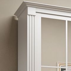Шкаф-купе 1500 серии NEW CLASSIC K4+K4+B2+PL4 (2 ящика+F обр. штанга) профиль «Капучино» в Елабуге - elabuga.mebel24.online | фото 4
