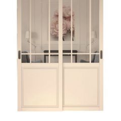Шкаф-купе 1700 серии NEW CLASSIC K4+K4+B2+PL4 (2 ящика+F обр. штанга) профиль «Капучино» в Елабуге - elabuga.mebel24.online | фото 15