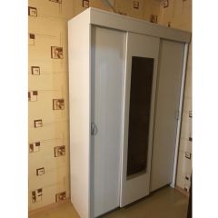 Шкаф-купе Бассо 1300 (Белый) в Елабуге - elabuga.mebel24.online | фото 3