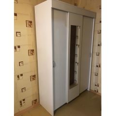 Шкаф-купе Бассо 1300 (Белый) в Елабуге - elabuga.mebel24.online | фото 4