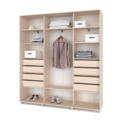 МАРТИН Шкаф-купе Млечный дуб (2200*450) М421 в Елабуге - elabuga.mebel24.online | фото 4
