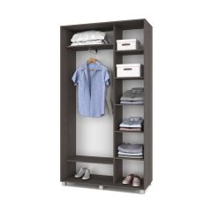 РОЛАНД Шкаф-купе Анкор темный (450*1200) Р421 в Елабуге - elabuga.mebel24.online | фото 2