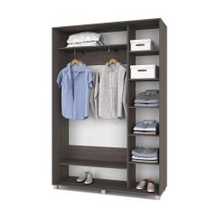 РОЛАНД Шкаф-купе Анкор темный (450*1500) Р451 в Елабуге - elabuga.mebel24.online | фото 2