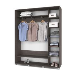 РОЛАНД Шкаф-купе Анкор темный (450*1800) Р481 в Елабуге - elabuga.mebel24.online | фото 2