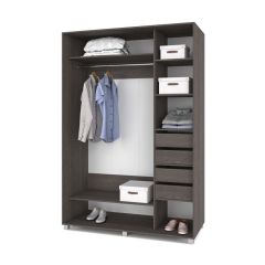 РОЛАНД Шкаф-купе Анкор темный (600*1000) Р601 в Елабуге - elabuga.mebel24.online | фото 4