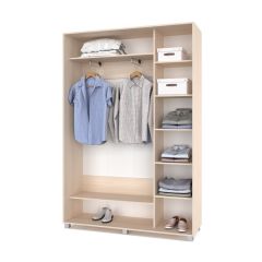 РОЛАНД Шкаф-купе Млечный дуб (450*1500) Р451 в Елабуге - elabuga.mebel24.online | фото 3