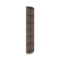 РОЛАНД Шкаф-купе с зеркалом Шимо темный (450*1000) Р402 в Елабуге - elabuga.mebel24.online | фото