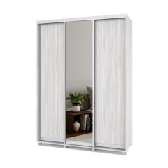 РОЛАНД Шкаф-купе с зеркалом Шимо темный (600*1600) Р662 в Елабуге - elabuga.mebel24.online | фото
