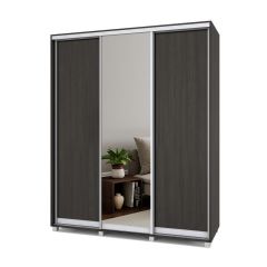 РОЛАНД Шкаф-купе с зеркалом Венге (600*1800) Р682 в Елабуге - elabuga.mebel24.online | фото