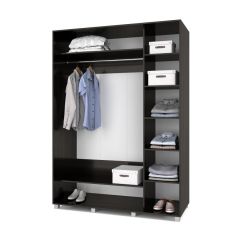 РОЛАНД Шкаф-купе с зеркалом Венге (600*1800) Р682 в Елабуге - elabuga.mebel24.online | фото 2