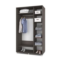 РОЛАНД Шкаф-купе зеркалом Анкор темный (600*1500) Р652 в Елабуге - elabuga.mebel24.online | фото 2
