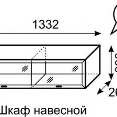 Шкаф навесной Венеция 12 бодега в Елабуге - elabuga.mebel24.online | фото 3