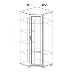 Шкаф угловой №243 Белла в Елабуге - elabuga.mebel24.online | фото 2