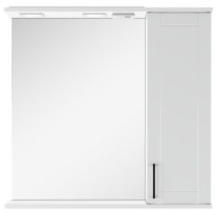 Шкаф-зеркало Charlie 80 правый Домино (DCh2520HZ) в Елабуге - elabuga.mebel24.online | фото 4