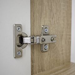 Шкаф-зеркало Мечта 60 Дуб сонома АЙСБЕРГ (DM2319HZ) в Елабуге - elabuga.mebel24.online | фото 6