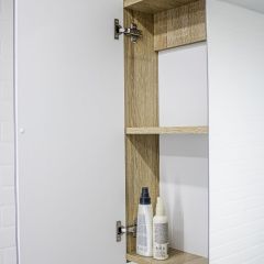 Шкаф-зеркало Мечта 60 Дуб сонома АЙСБЕРГ (DM2319HZ) в Елабуге - elabuga.mebel24.online | фото 7