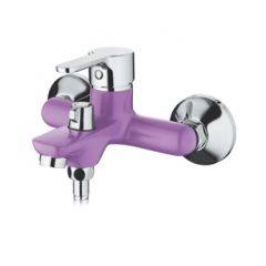 Смеситель для ванны Accoona A6367S фиолетовый в Елабуге - elabuga.mebel24.online | фото