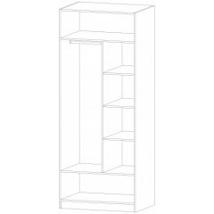 ДИАНА Шкаф 2-х створчатый в Елабуге - elabuga.mebel24.online | фото 2
