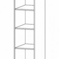 ГАММА Спальный гарнитур (модульный) дуб вотан в Елабуге - elabuga.mebel24.online | фото 6
