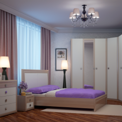 Спальня Глэдис (Модульная) ЯШС/Белый в Елабуге - elabuga.mebel24.online | фото 2