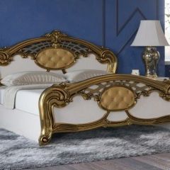 Спальня Ольга (комплект 4 дв.) беж/золото в Елабуге - elabuga.mebel24.online | фото 4