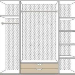 Спальный гарнитур Ольга (модульная) беж/золото в Елабуге - elabuga.mebel24.online | фото 5