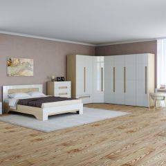Спальный гарнитур Палермо (модульная) Эко в Елабуге - elabuga.mebel24.online | фото
