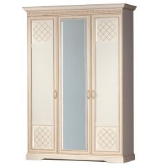 Спальный гарнитур Парма (модульный) кремовый белый в Елабуге - elabuga.mebel24.online | фото 3