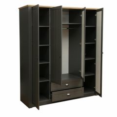 Спальный гарнитур Прованс (модульный) Диамант серый в Елабуге - elabuga.mebel24.online | фото 3