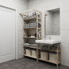 Стеллаж Конструктор Арт.СR2000-1 в Елабуге - elabuga.mebel24.online | фото 4