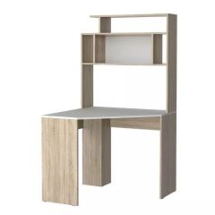 Компьютерный стол №11 (Дуб Сонома/Белый глянец) в Елабуге - elabuga.mebel24.online | фото 2