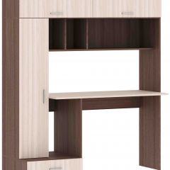 Стол компьютерный ПКС-1 (ясень шимо темный/светлый) в Елабуге - elabuga.mebel24.online | фото